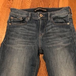 Express mid rise legging jeans